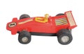 Red race car toy / Formula One red Royalty Free Stock Photo