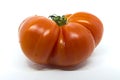 Red raf tomato on white background Royalty Free Stock Photo