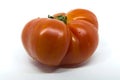 Red raf tomato on white background Royalty Free Stock Photo