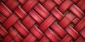 Red rattan wooden basket texture minimalism pattern seamless background Royalty Free Stock Photo