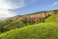 Red Ravine - Rapa Rosie - Romania, Alba Iulia Royalty Free Stock Photo