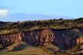 Red ravine from Romania