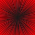 Red ray burst background - vector graphic design Royalty Free Stock Photo