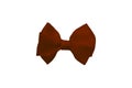 Red realistic bow. Royalty Free Stock Photo