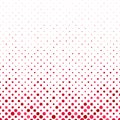 Red repeating abstract circle pattern background Royalty Free Stock Photo
