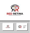 Red retina photography