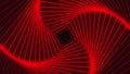 Red Retro Background Abstract Glowing Futuristic Corridor Poligon Grid Wireframe Tunnel Motion Endless Waves Seamless Loop 4K Reso