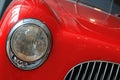 Red retro car Royalty Free Stock Photo