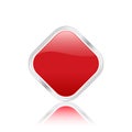Red rhomb icon