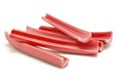 Red rhubarb Royalty Free Stock Photo