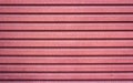 Red ribbed metal texture Royalty Free Stock Photo