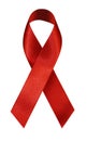 Red Ribbon - AIDS Awareness Royalty Free Stock Photo
