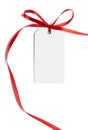 Red ribbon card note