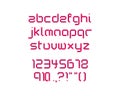 Red Ribbon Font