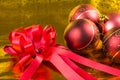 Red Ribbon and x'mas ball