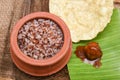 Red rice brown rice for porridge, Kanji, Kerala South Indian food