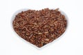 Red rice, a varity called Camargue rice