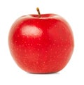 Red ripe apple close-up Royalty Free Stock Photo