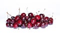 Red ripe cherry berries Royalty Free Stock Photo