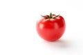 Red ripe tomato isolated on white Royalty Free Stock Photo