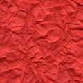 Red rippled paper