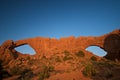Red Rock Arches Royalty Free Stock Photo