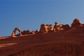 Red Rock Arches Royalty Free Stock Photo