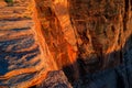 Red rock canyon desert. Arizona Horseshoe Bend of Colorado River in Grand Canyon. Royalty Free Stock Photo