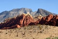Red rock canyon Nevada Royalty Free Stock Photo