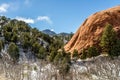 Red Rock Canyon Open Space Colorado Springs Royalty Free Stock Photo