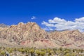 Red Rock Canyon panoramic, Mojave Desert, Nevada, USA Royalty Free Stock Photo