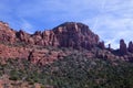 Red Rock Canyon Wall Formation Royalty Free Stock Photo