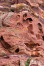Red Rock Cliff Wall