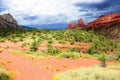 Red Rock Country surroundng Sedona Arizona Royalty Free Stock Photo