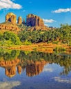 Red Rock Crossing in Arizona Royalty Free Stock Photo