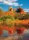 Red Rock Crossing in Arizona Royalty Free Stock Photo