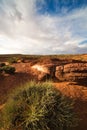 Red Rock Desert Landscape of Utah in the Iconic American Southwest Royalty Free Stock Photo