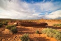 Red Rock Desert Landscape of Utah in the Iconic American Southwest Royalty Free Stock Photo