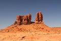 Red Rock Formation in Northern New Mexico Royalty Free Stock Photo