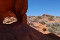 Red rock formations at Lake Mead Recreation Area, Nevada Royalty Free Stock Photo