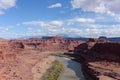 Red Rock Formations Near Canyonlands National Park, Utah. Royalty Free Stock Photo