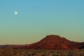 Red Rock Formations Near Canyonlands National Park, Utah. Moonr Royalty Free Stock Photo