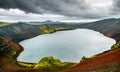 Ljotipollur Lake in Landmannalaugar region, Iceland