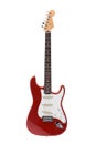 Red rock guitar Royalty Free Stock Photo