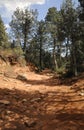 Red Rock Hiking Trail Royalty Free Stock Photo