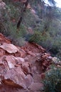 Red Rock Hiking Trail Near Sedona Arizona Royalty Free Stock Photo