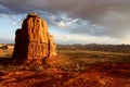 Red Rock Monolith Royalty Free Stock Photo