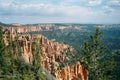 Red Rock Mountain Landscape in Bryce Canyon National Park, Utah Royalty Free Stock Photo