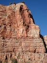 Red rock mountains around the city of Sedona in northern Arizona in Coconino national forest