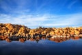 Red Rock Reflection On Arizona Lake Royalty Free Stock Photo